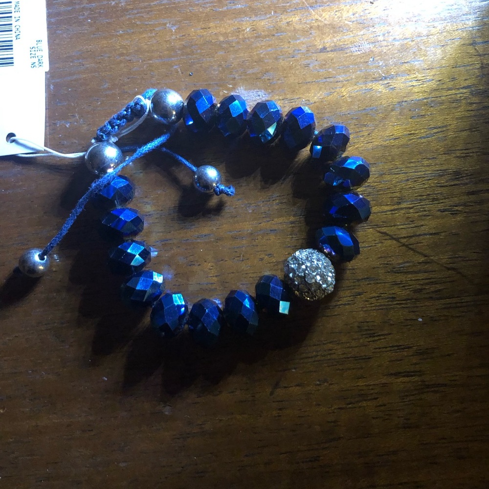 Charming Charlie Austrian Crystal Macrame Bracelet- 690 $15 or $12 w/offer